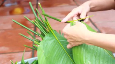 Yapışkan pirinç keki yap