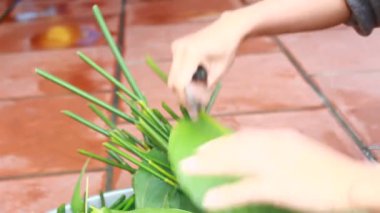 Yapışkan pirinç keki yap