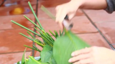 Yapışkan pirinç keki yap