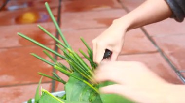 Yapışkan pirinç keki yap