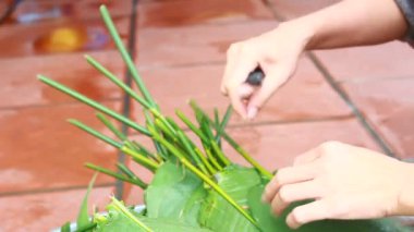 Yapışkan pirinç keki yap