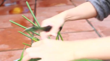 Yapışkan pirinç keki yap