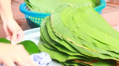 Yapışkan pirinç keki yap