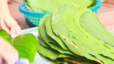 Yapışkan pirinç keki yap