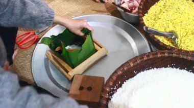 Yapışkan pirinç keki yap