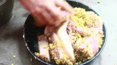 Zencefilli ızgara et.