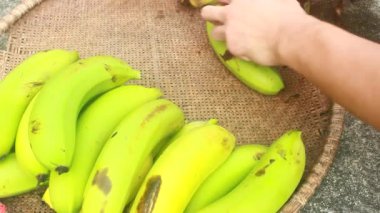 Olgunlaşmış muz dilimi