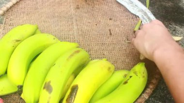 Olgunlaşmış muz dilimi