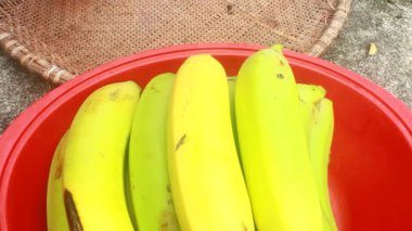 Olgunlaşmış muz dilimi