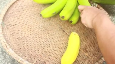 Olgunlaşmış muz dilimi