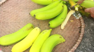 Olgunlaşmış muz dilimi