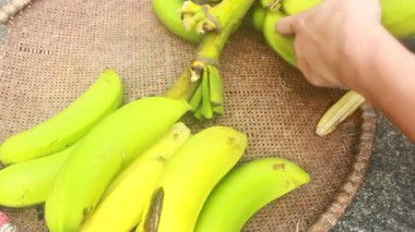 Olgunlaşmış muz dilimi