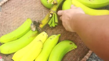 Olgunlaşmış muz dilimi