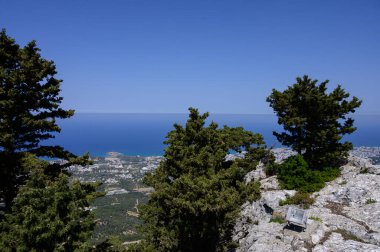 Kyrenia Kasabasının Üzerindeki Manzaraya Bakış