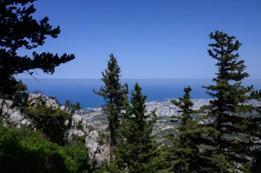 Kyrenia Sahili Kale Manzarası