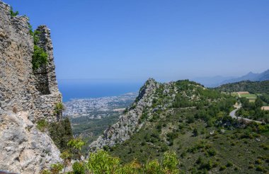 Mountain Peak 'teki St. Hilarion Şatosu, Kuzey Kıbrıs 2025