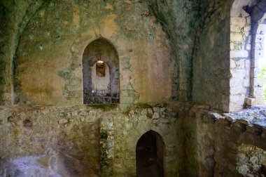 Hilarion Kalesindeki Antik Koridor