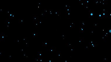 Soyut Patlama Heyecanı Patlaması Arkaplan topu veya Sanal Alan 4k video.