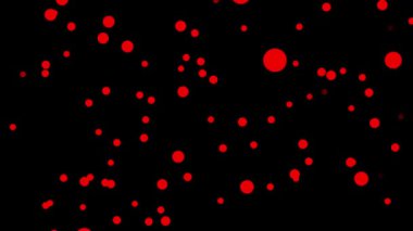 Soyut Patlama Heyecanı Patlaması Arkaplan topu veya yıldız Sanal Gerçeklik Arkaplanı videosu.