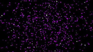 Soyut Patlama Heyecanı Patlaması Arkaplan topu veya yıldız 3D Sanal Gerçeklik Arkaplanı 4k animasyonu