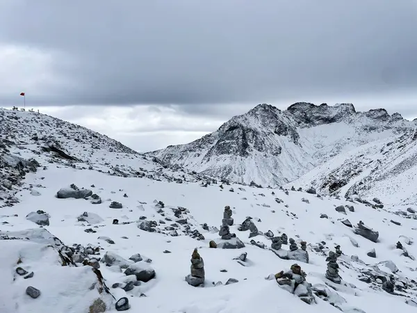 Dagu Buzulu 4860 metre yükseklikte, dağ, soğuk, mavi gökyüzü, manzara, açık hava, keşif, seyahat, doğal manzara, yüksek seviye, Çin