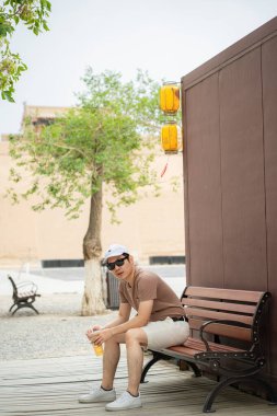 JIAYUGUAN, GAISU, ÇİN - 13 Haziran: Ming Hanedanı Antik Mimarlık-Jiayuguan Geçidi 13 Haziran 2025 tarihinde Yiayuguan, Gaisu, Çin. Jiayuguan Geçidi, Ming Hanedanlığı 'nın en batı geçidiydi..