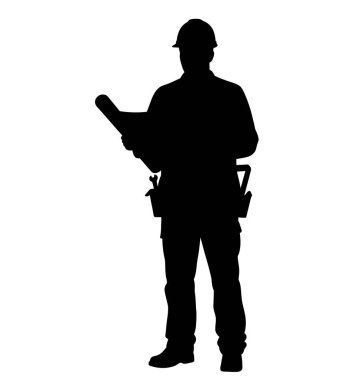 Mühendislik silueti. Bu resim, noktalar, karalamalar, çizgiler, mühendislik kavramları veya tasarımlar gibi çeşitli soyut şekillerin bir koleksiyonunu gösteriyor. Clipart illüstrasyon tasarımı.
