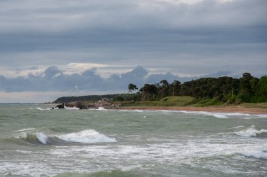 İsrail 'in kuzeyindeki Baltık Denizi Kıyısı