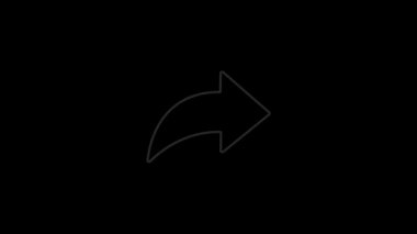 Siyah arka planda parlayan ve yanıp sönen animasyon neon ok işareti. Video tanıtımlarında, reklamlarda, dijital tabelalarda, eylem çağrısı efektlerinde, retro-stil düzenlemelerinde ve yaratıcı geçişlerde kullanım için mükemmel. Bu ok animasyonu enerji veriyor.