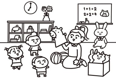 El Kuklası Öğretmeni.