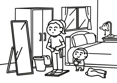 Kadınlar kilo alma sayfalarının stili konusunda stresliler..