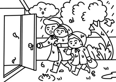 Renklendirme sayfaları biçimi.