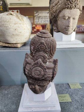 Antik Buddha Baş Kalıntısı Bir Müzede Sergileniyor