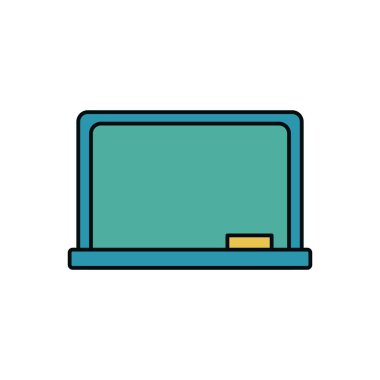 Öğrenme Kavramları İçin Beyaz Arkaplan üzerine Basit Eğitim Kurulu Tasarımı