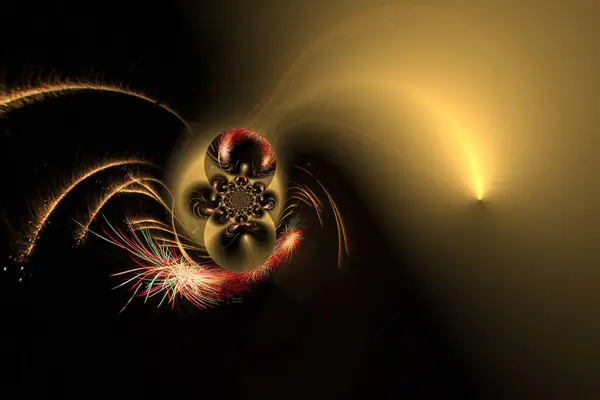 Hayali fraktal arkaplan resmi