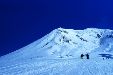 Asahi Dağı 'nın muhteşem manzarası