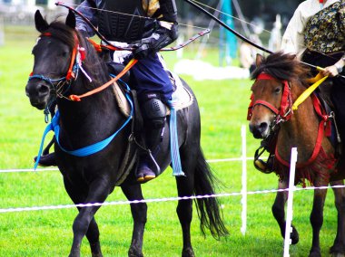 Yabusame Hokkaido 'da tutuluyor