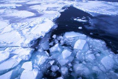 Fotoğraflar Garinko 'dan Monbetsu' ya sürükleniyor.