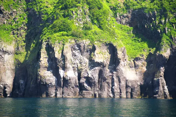 Shiretoko 'nun göz kamaştırıcı mavi dünya doğal miras bölgesi.