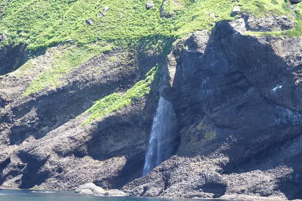 Shiretoko 'nun göz kamaştırıcı mavi dünya doğal miras bölgesi.