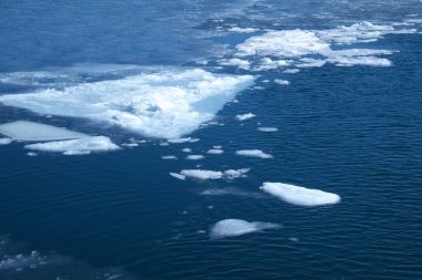 Monbetsu Limanı 'nda buz ve Garinko akıntısı