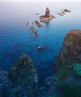 Güney Hokkaido 'nun muhteşem manzarası Shakotan Yarımadası' dır.