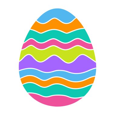 Paskalya Yumurtası Koleksiyonu Siluet, Süslü Paskalya Yumurtası Renkli Paskalya Yumurtaları Çizimi