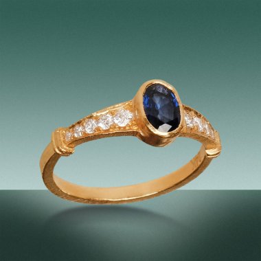 Renkli Taşlı Eşsiz Altın ve Elmas Mücevherler