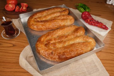 Flaky Katmanlı Geleneksel Türk Borek