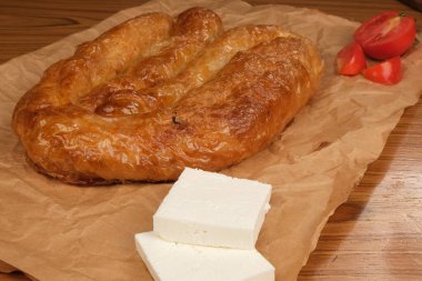Flaky Katmanlı Geleneksel Türk Borek