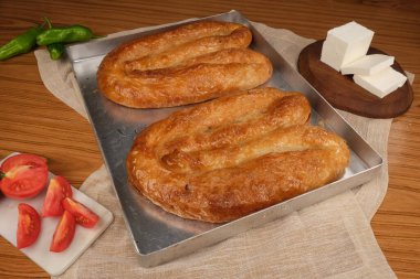 Flaky Katmanlı Geleneksel Türk Borek