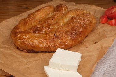 Flaky Katmanlı Geleneksel Türk Borek