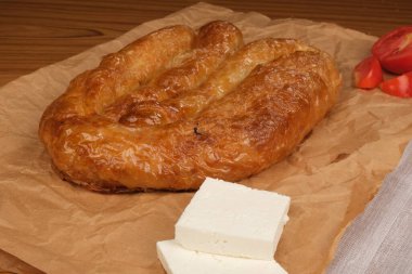 Flaky Katmanlı Geleneksel Türk Borek