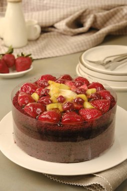 Mumlu Kutlama Pastası